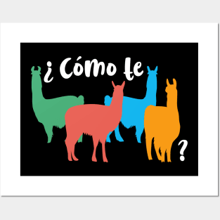 ¿Cómo te lamas? Funny play on words Posters and Art